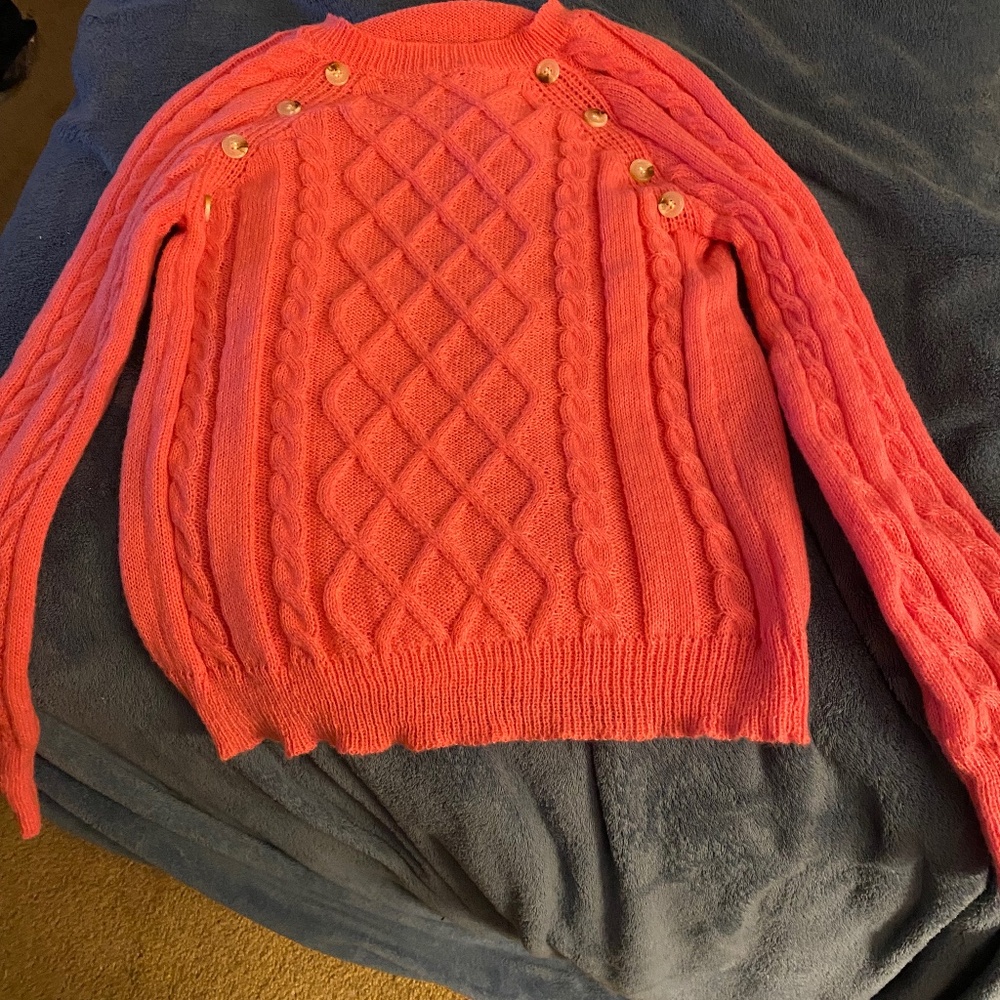 Pink sweater